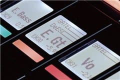 Yamaha QL1 – High Visibility Channel Names and Colors